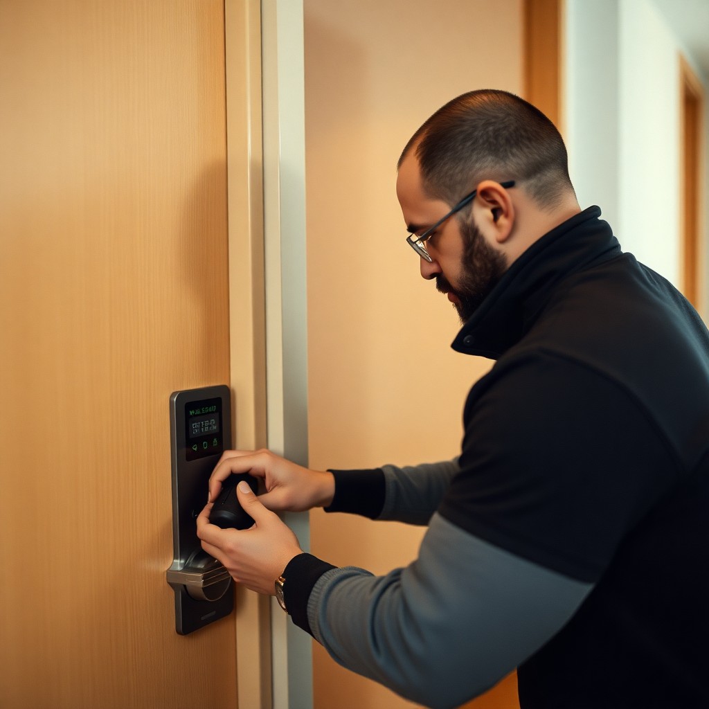 Locksmith Chick hotel lock service on-site in 30A, FL