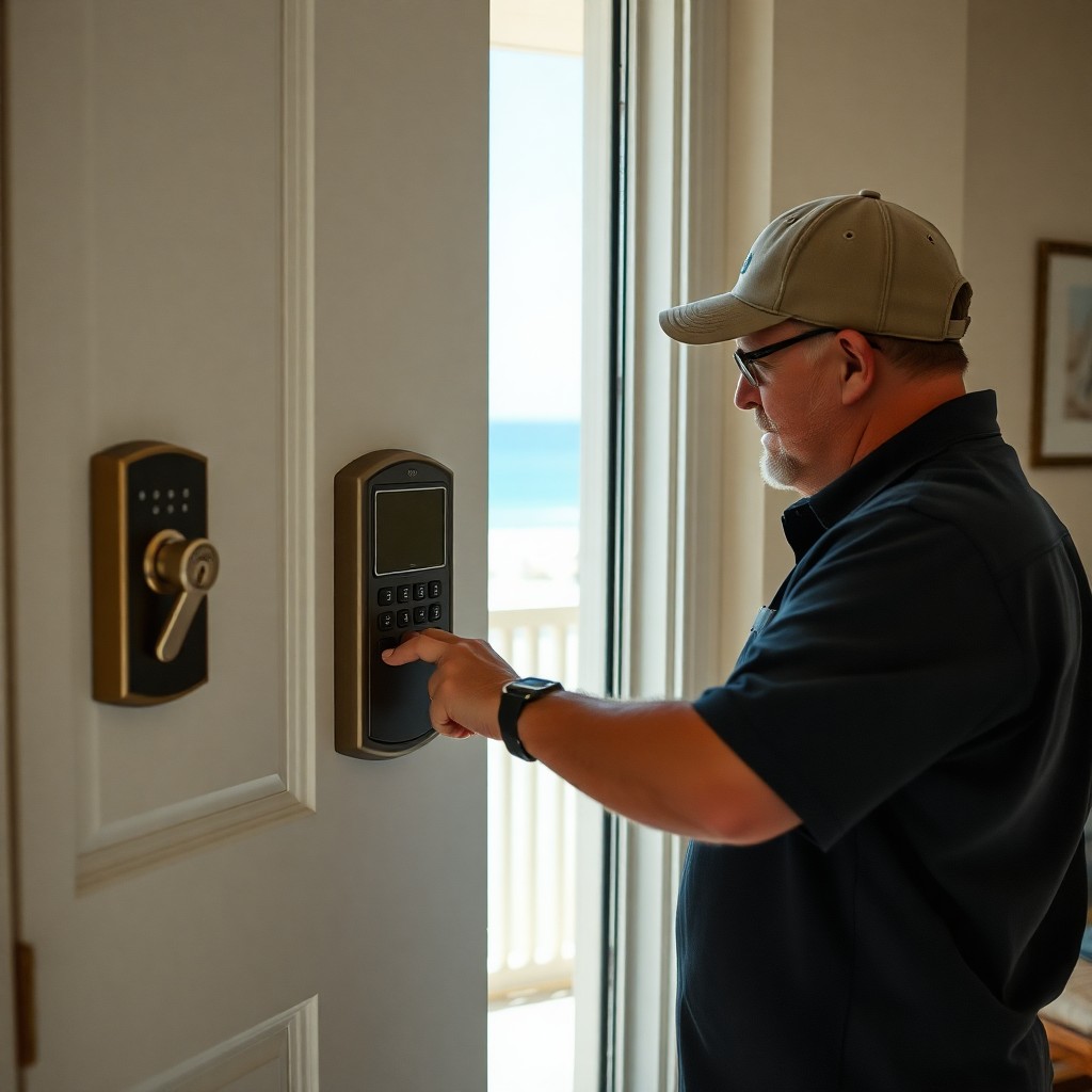 Locksmith Chick vacation rental locks on-site in 30A, FL
