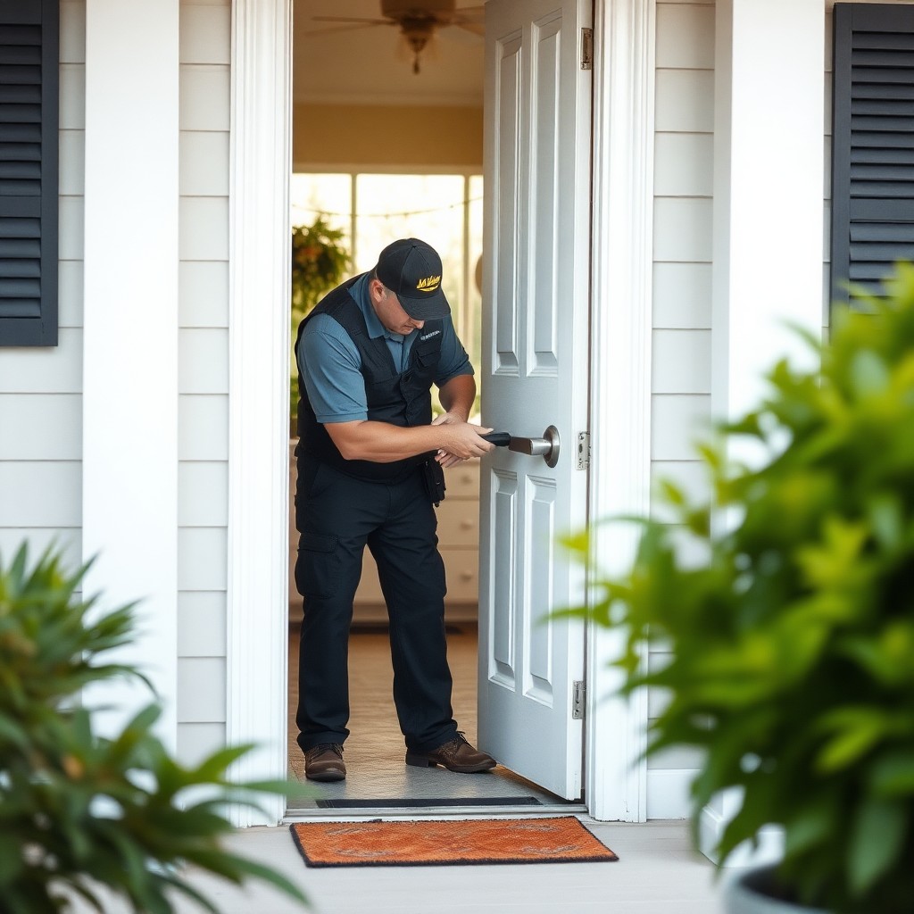 Locksmith Chick house lockout service on-site in Bagdad, FL