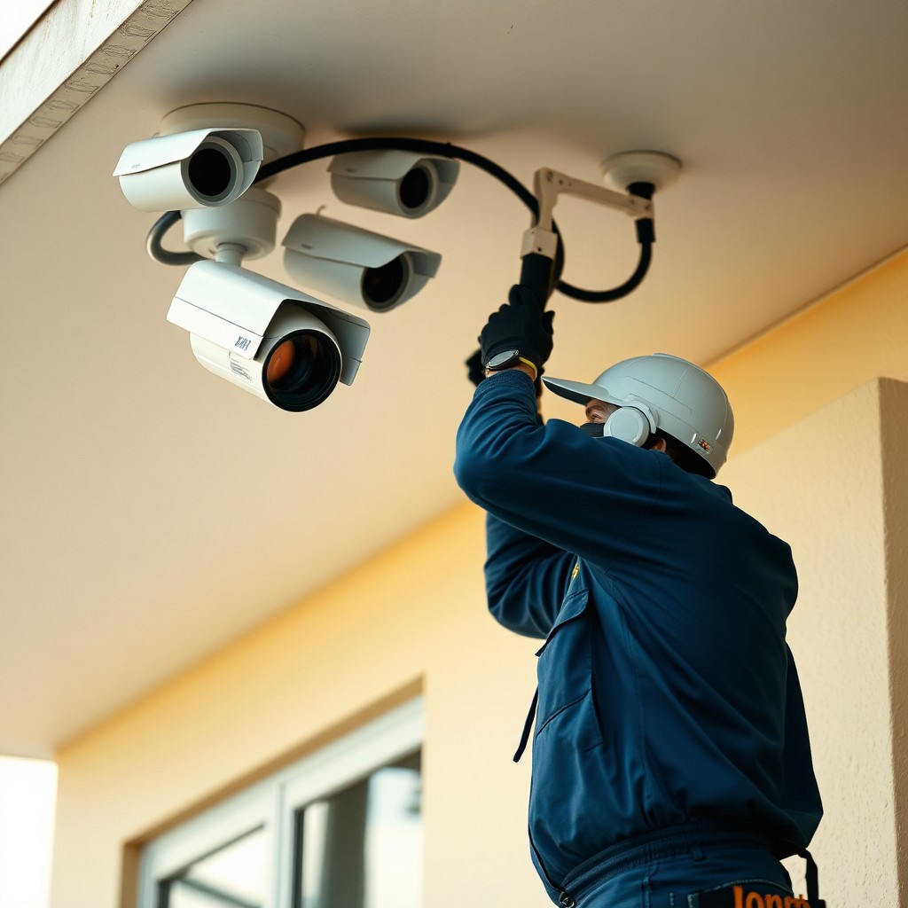 Locksmith Chick business security cameras on-site in Blue Mountain Beach, FL
