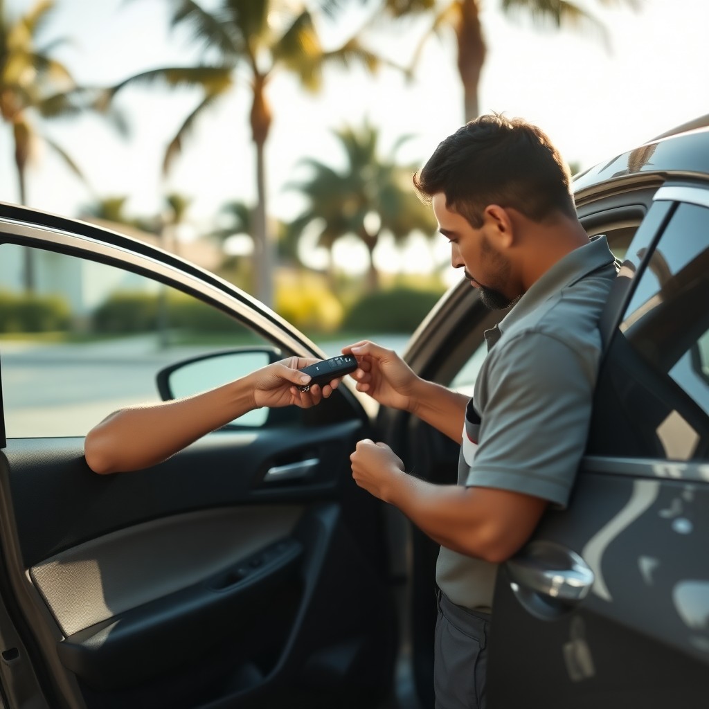 Locksmith Chick car key replacement on-site in Blue Mountain Beach, FL