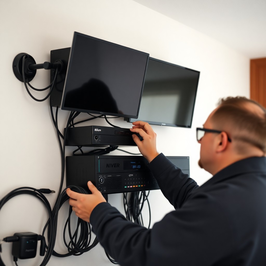 Locksmith Chick cctv installation on-site in Blue Mountain Beach, FL
