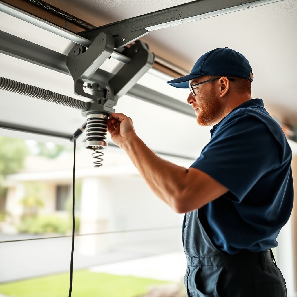 Locksmith Chick garage door repair on-site in Blue Mountain Beach, FL
