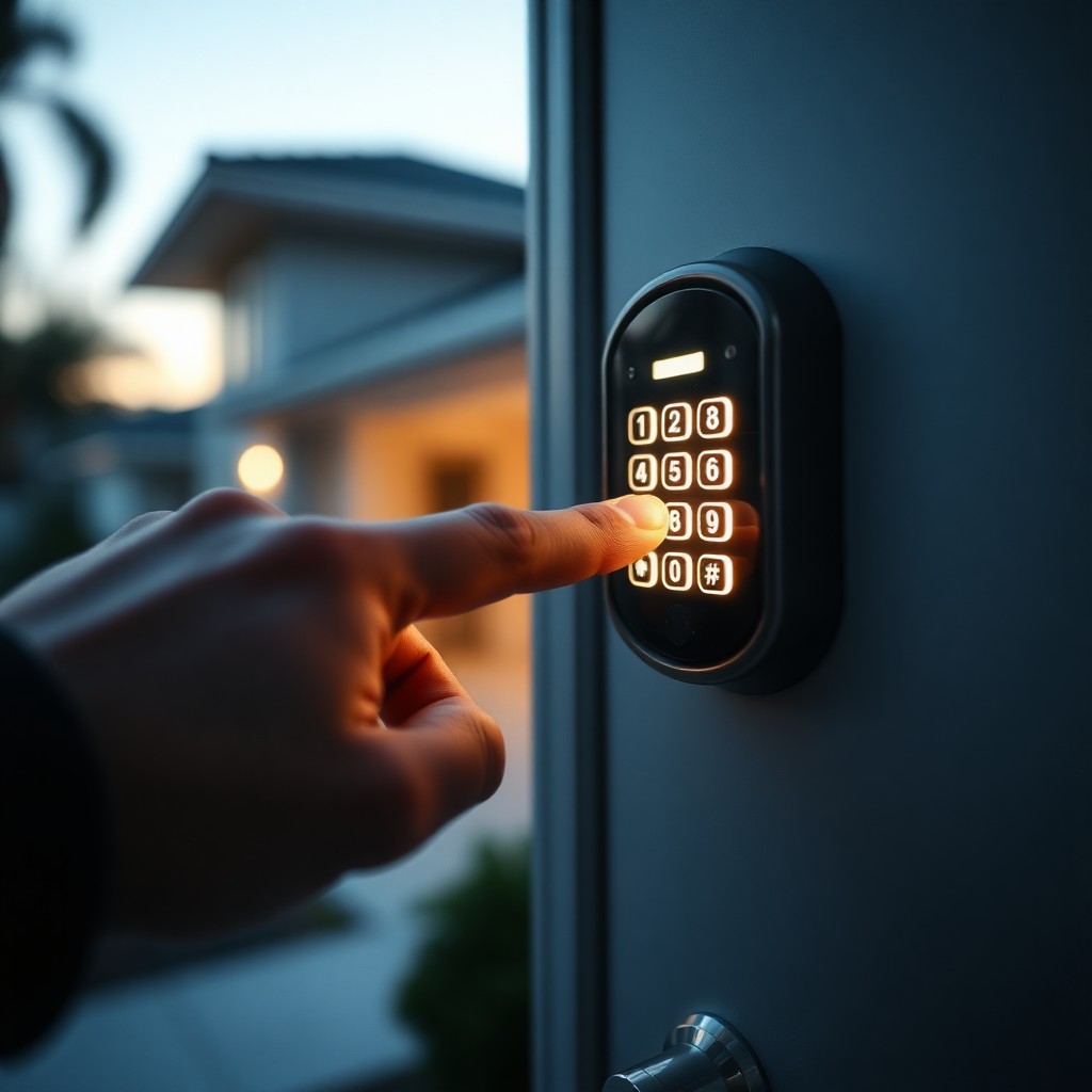Locksmith Chick keyless entry locks on-site in Blue Mountain Beach, FL