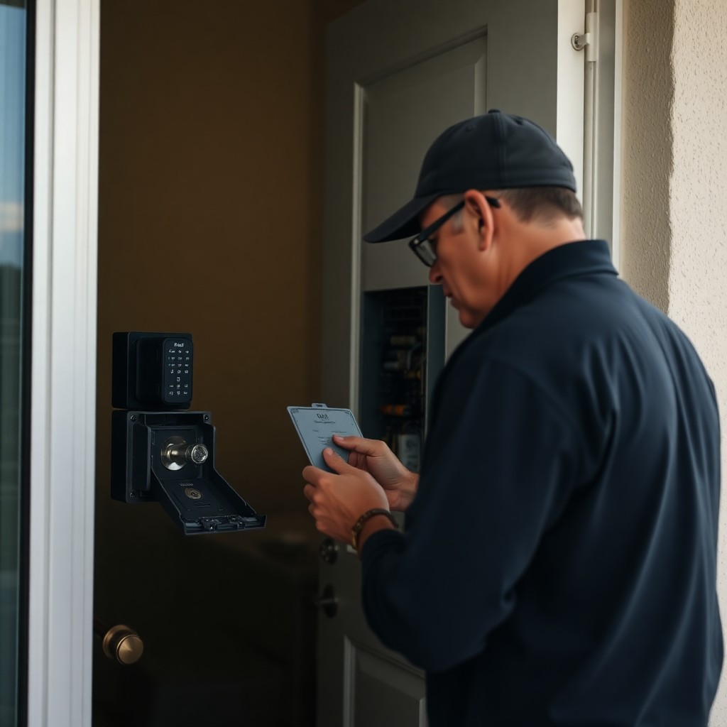 Locksmith Chick oracode & kaba lock service on-site in Blue Mountain Beach, FL