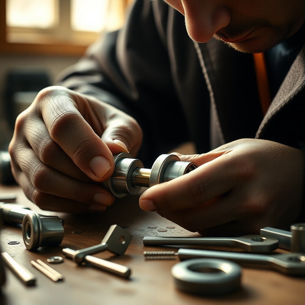 Locksmith Chick rekey service on-site in Blue Mountain Beach, FL