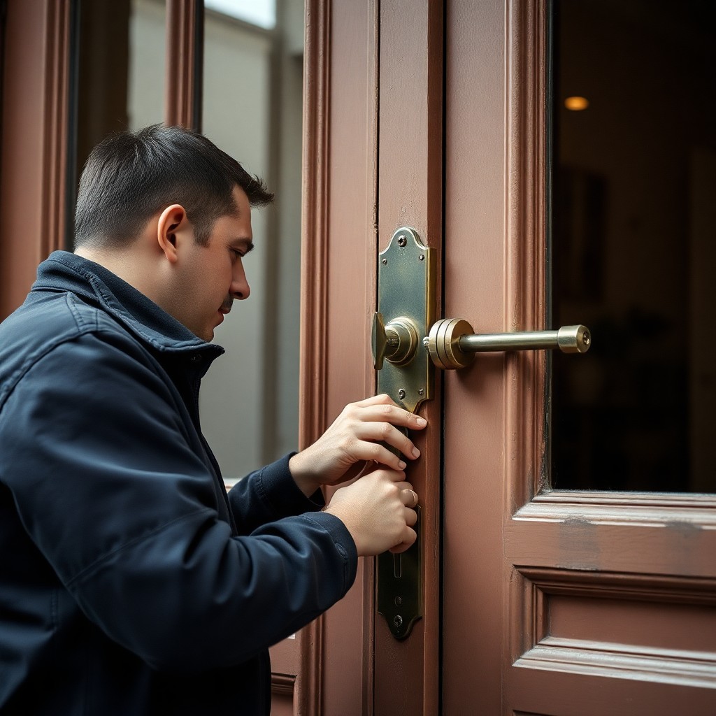 Locksmith Chick multipoint lock repair on-site in Bluewater Bay, FL