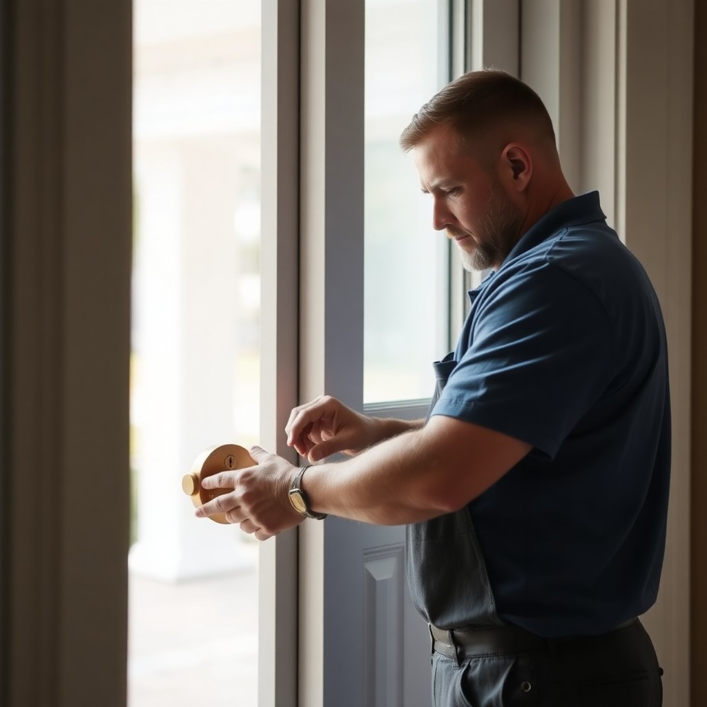 Locksmith Chick house lockout service on-site in Cantonment, FL