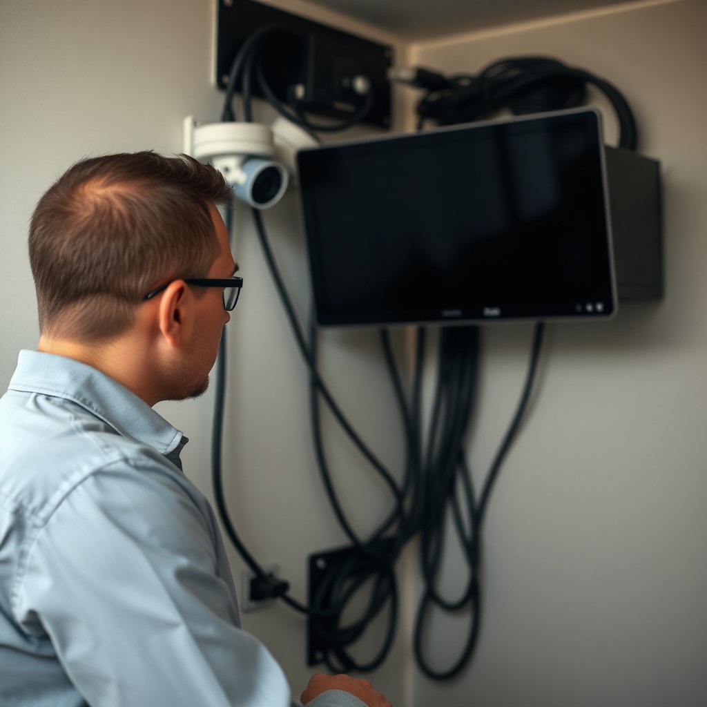 Locksmith Chick cctv installation on-site in Crestview, FL
