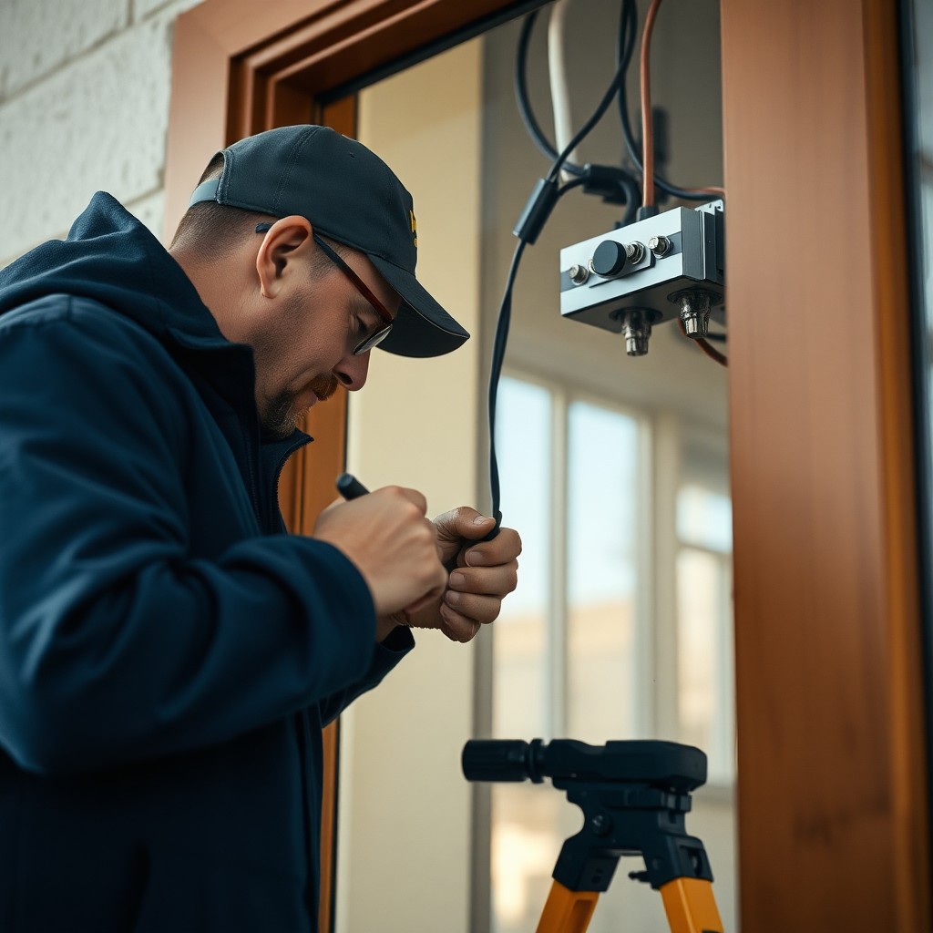 Locksmith Chick electronic lock service on-site in Crestview, FL