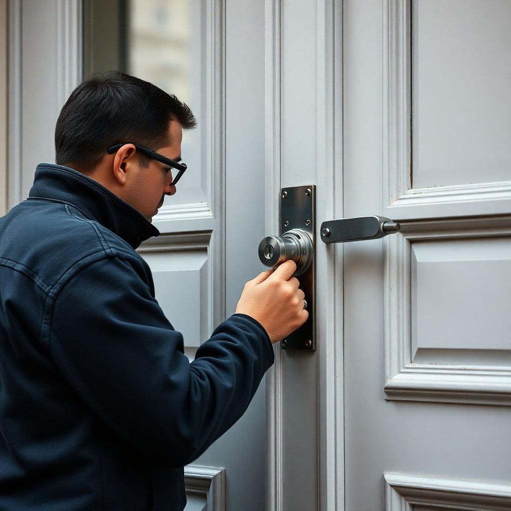 Locksmith Chick multipoint lock repair on-site in Crystal Beach, FL