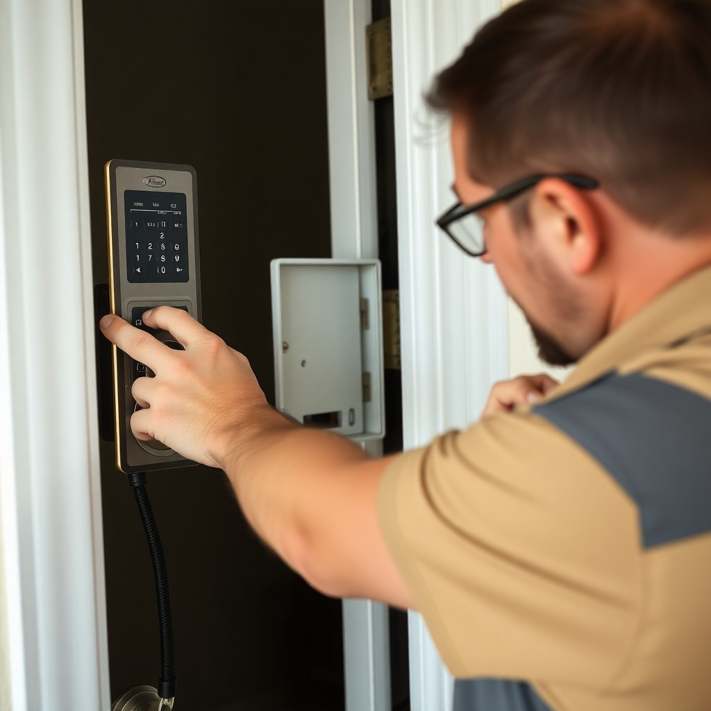 Locksmith Chick oracode & kaba lock service on-site in Crystal Beach, FL