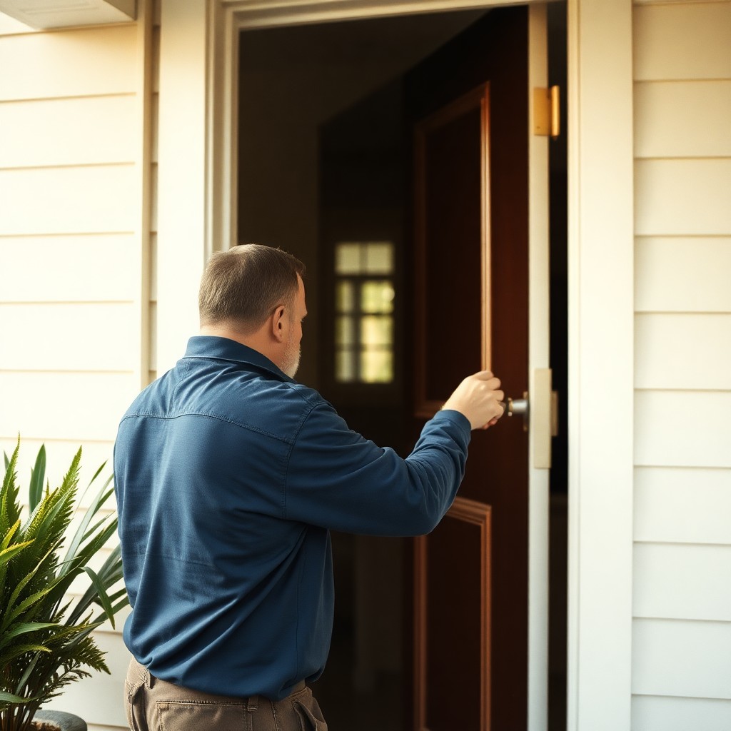 Locksmith Chick house lockout service on-site in Defuniak Springs, FL