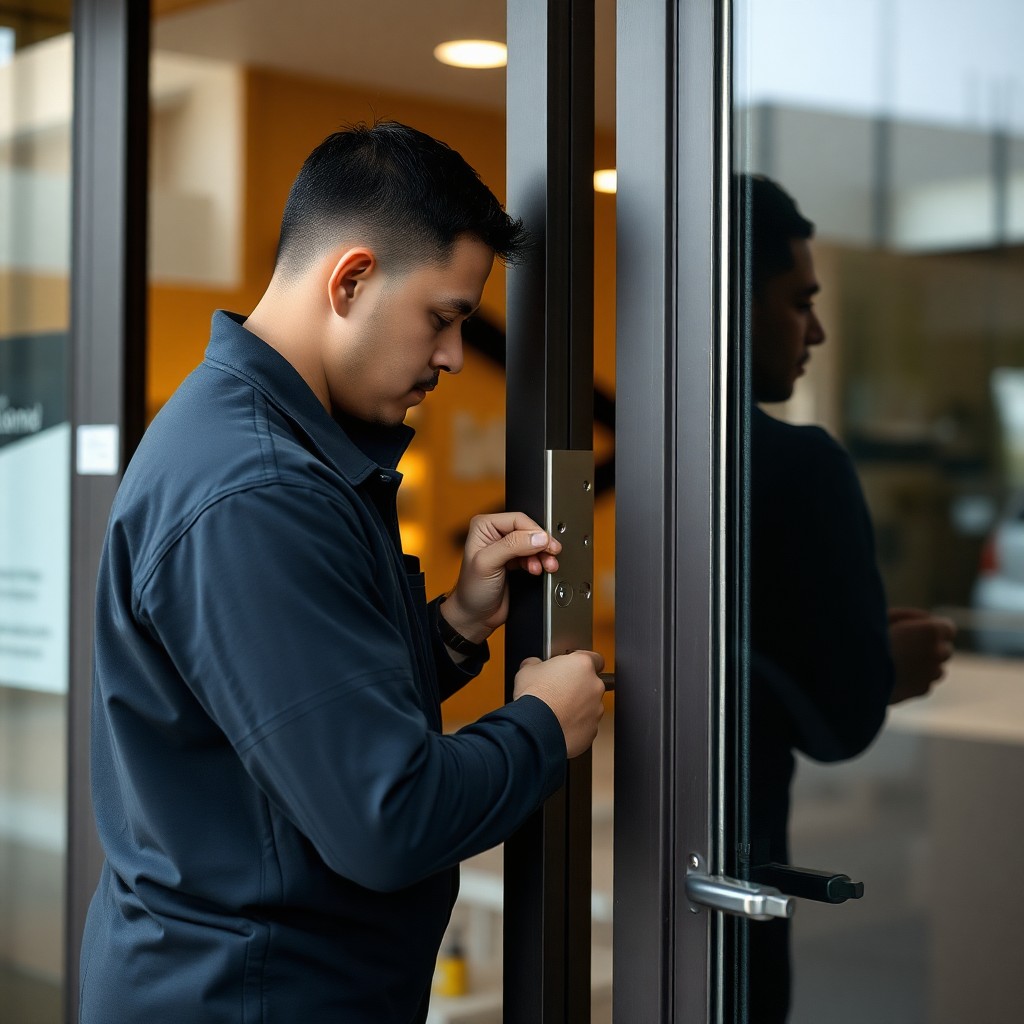 Locksmith Chick commercial locksmith on-site in Destin, FL