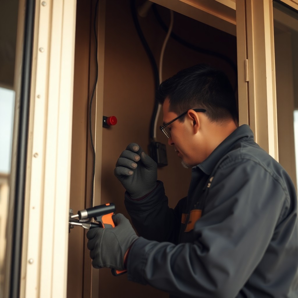 Locksmith Chick electronic lock service on-site in Destin, FL