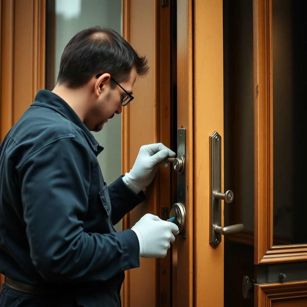 Locksmith Chick multipoint lock repair on-site in Destin, FL