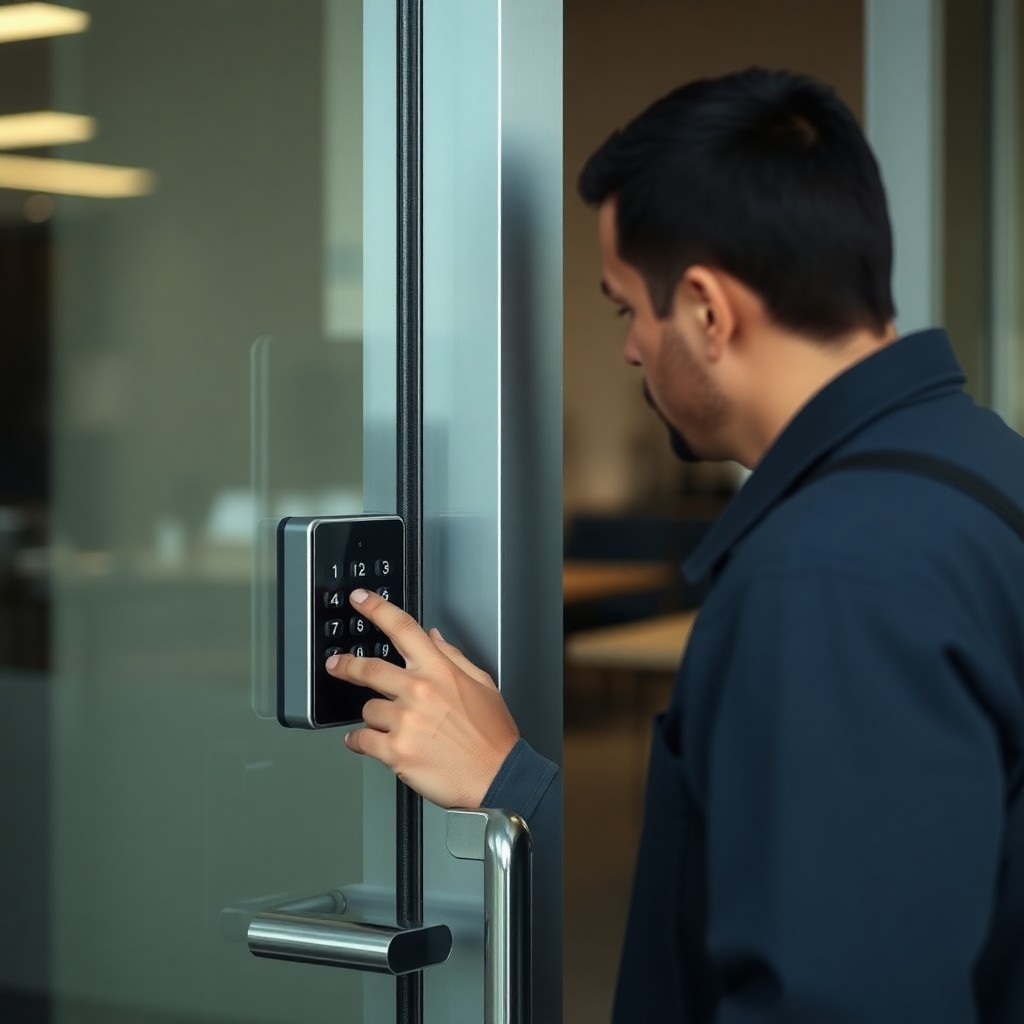 Locksmith Chick access control installation on-site in Dune Allen Beach, FL