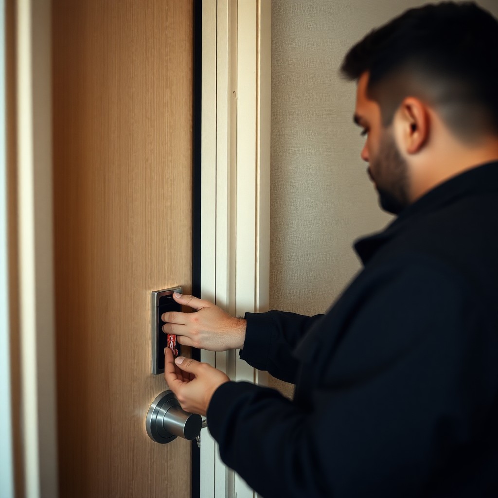 Locksmith Chick hotel lock service on-site in Dune Allen Beach, FL