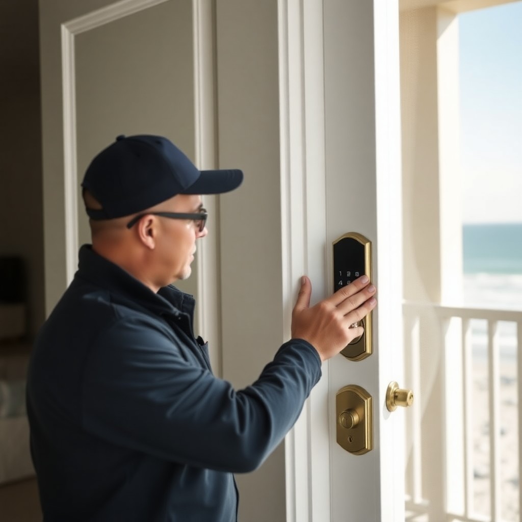 Locksmith Chick vacation rental locks on-site in Eglin AFB, FL