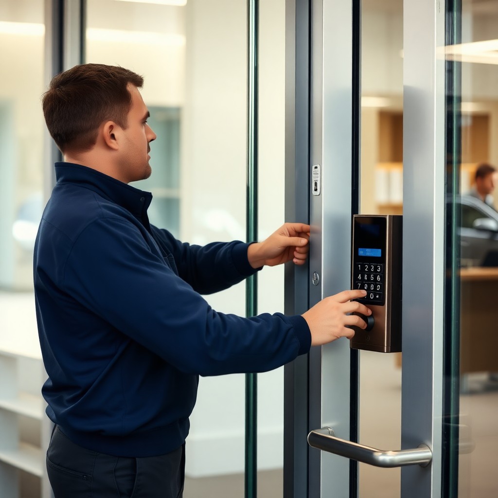 Locksmith Chick access control installation on-site in Fort Walton Beach, FL