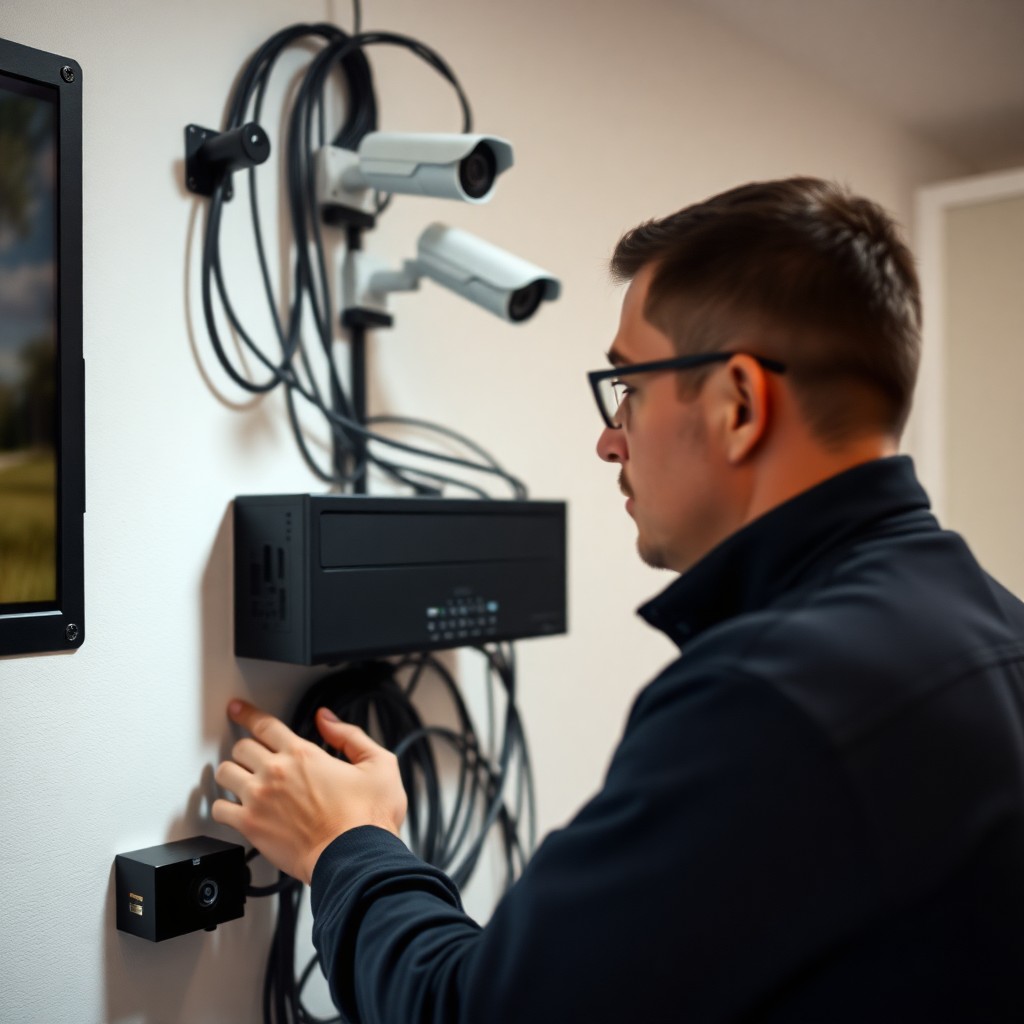 Locksmith Chick cctv installation on-site in Fort Walton Beach, FL