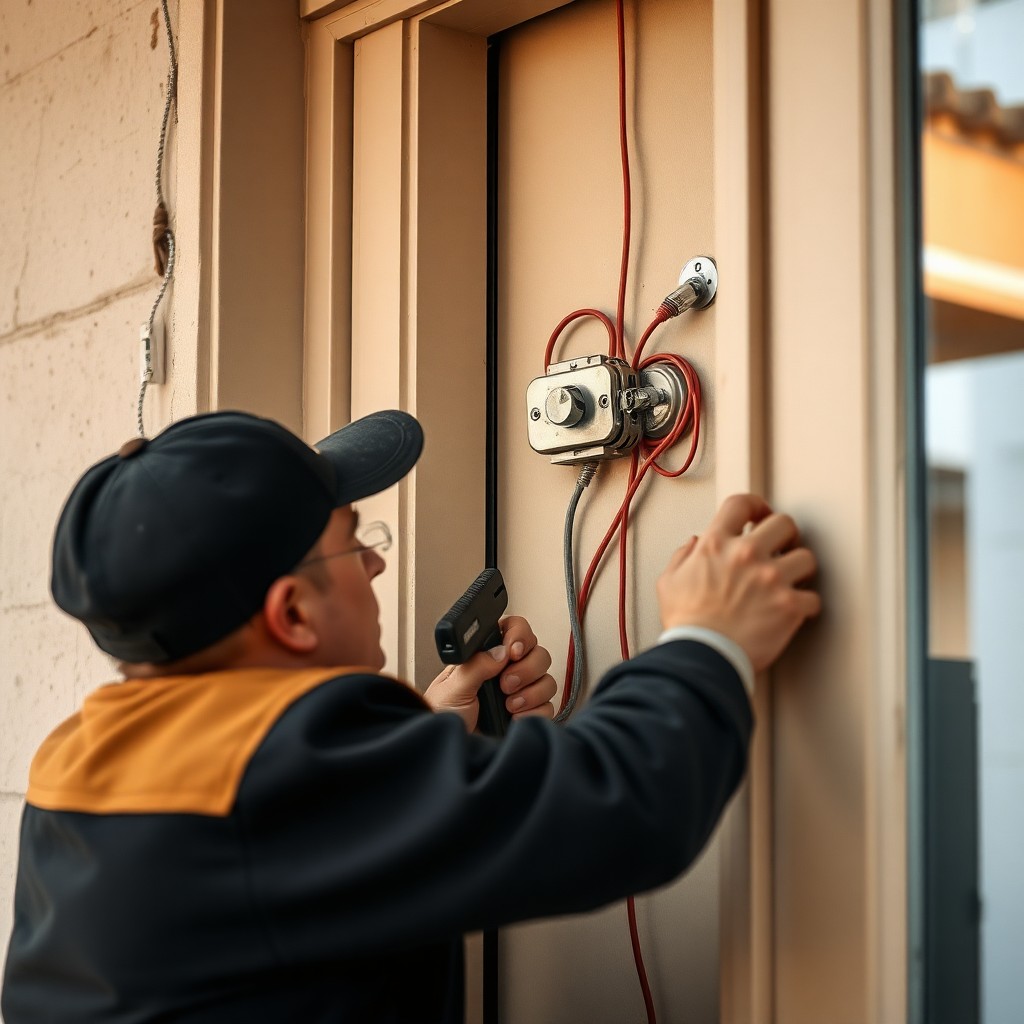 Locksmith Chick electronic lock service on-site in Fort Walton Beach, FL