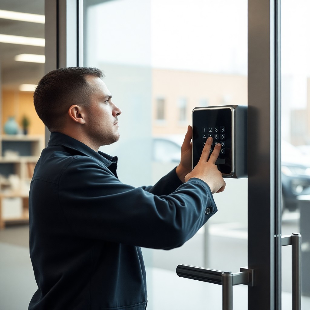Locksmith Chick access control installation on-site in Freeport, FL