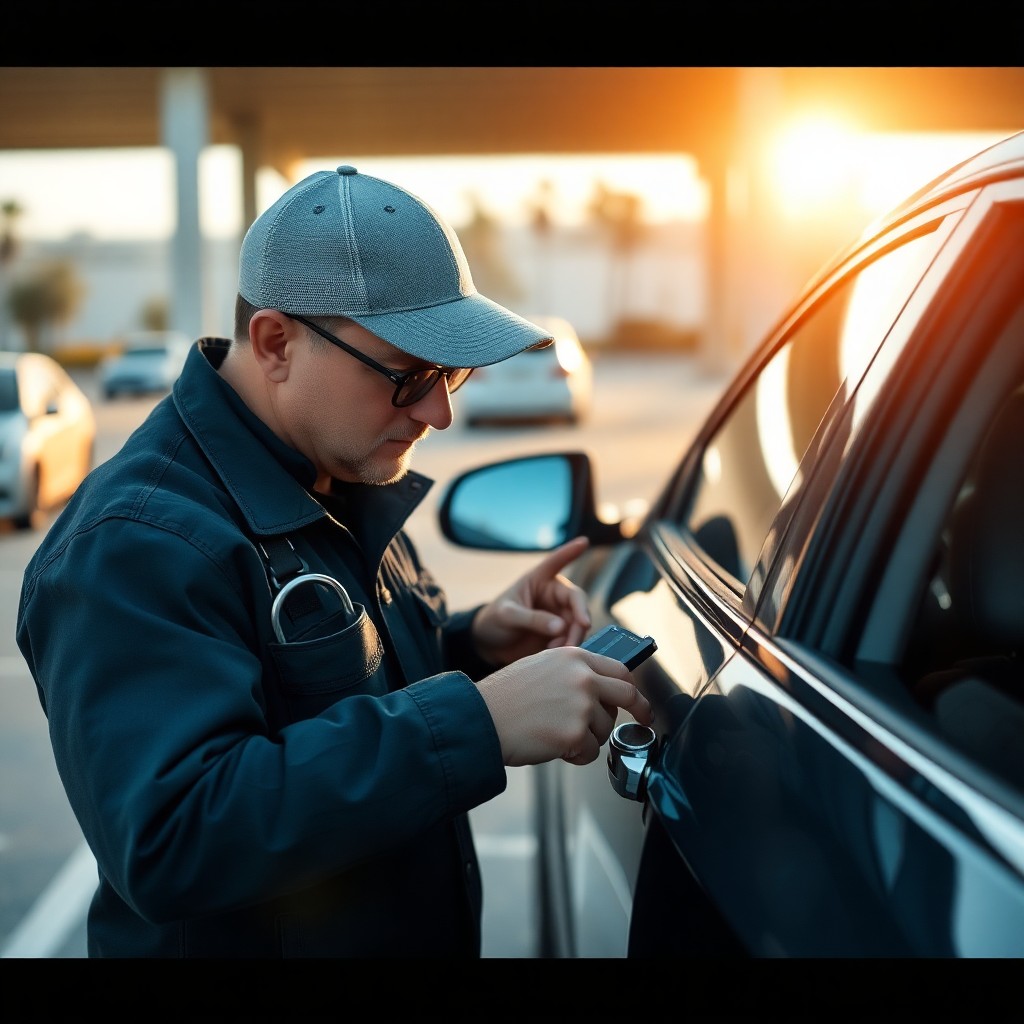 Locksmith Chick car lockout service on-site in Freeport, FL