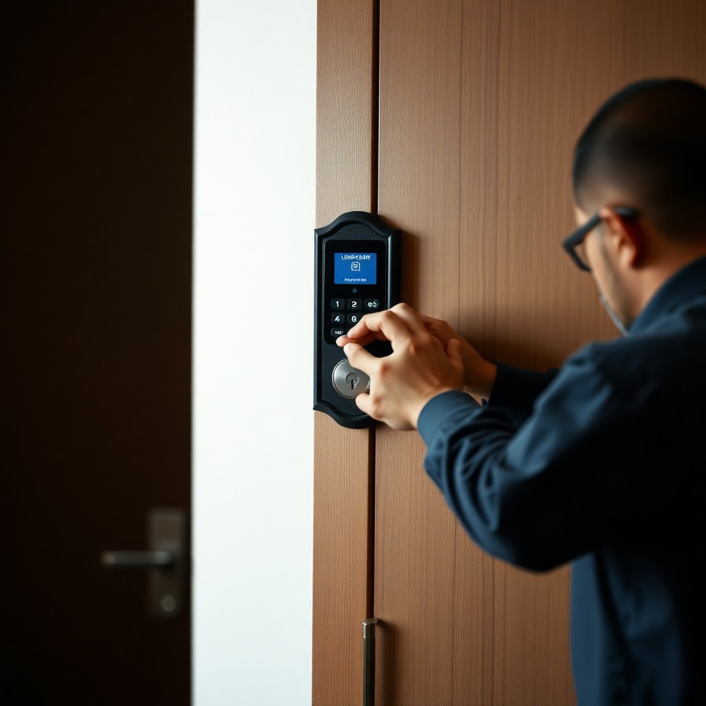 Locksmith Chick hotel lock service on-site in Freeport, FL