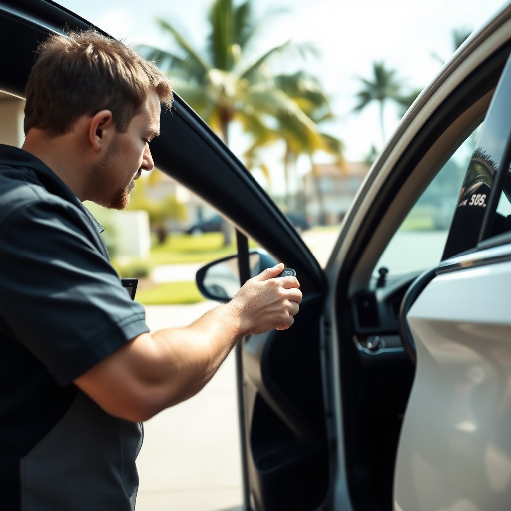 Locksmith Chick car key replacement on-site in Gonzalez, FL