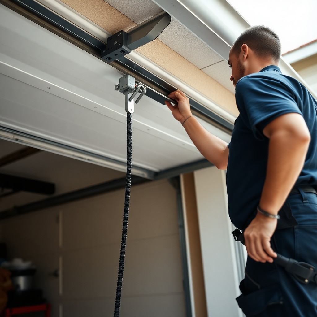 Locksmith Chick garage door repair on-site in Grayton Beach, FL