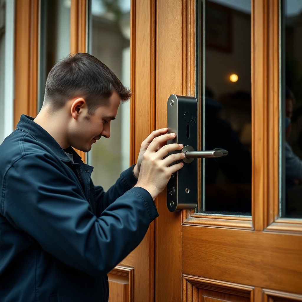 Locksmith Chick multipoint lock repair on-site in Grayton Beach, FL