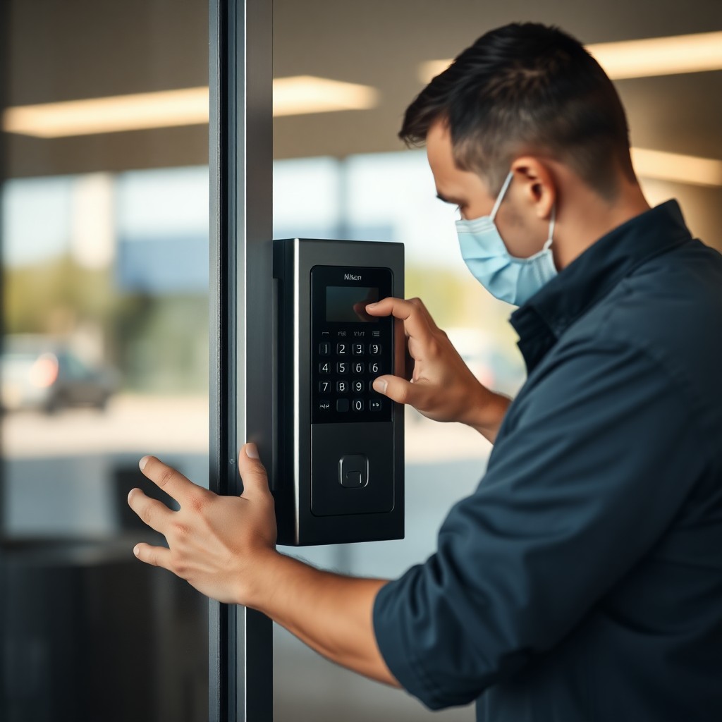 Locksmith Chick access control installation on-site in Gulf Breeze, FL