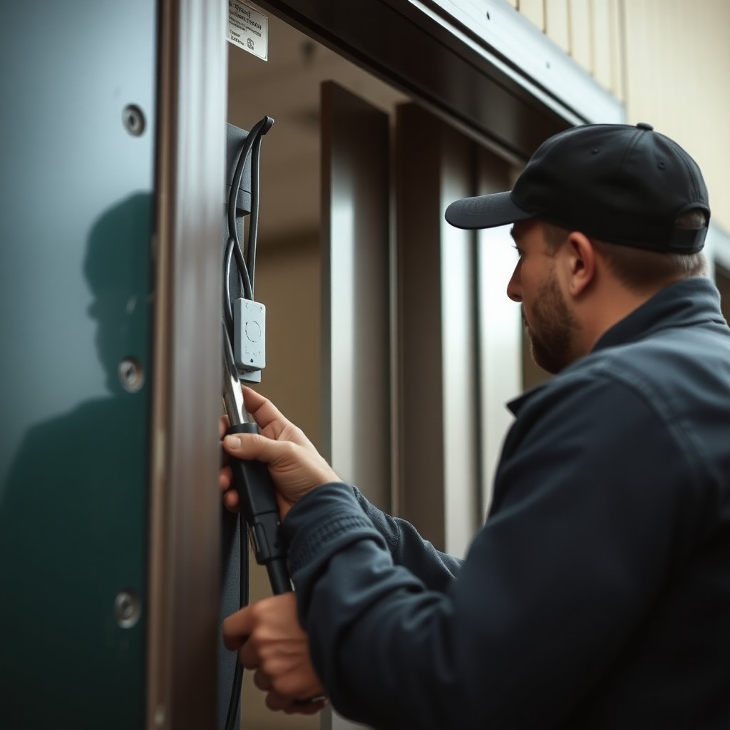Locksmith Chick electronic lock service on-site in Gulf Breeze, FL