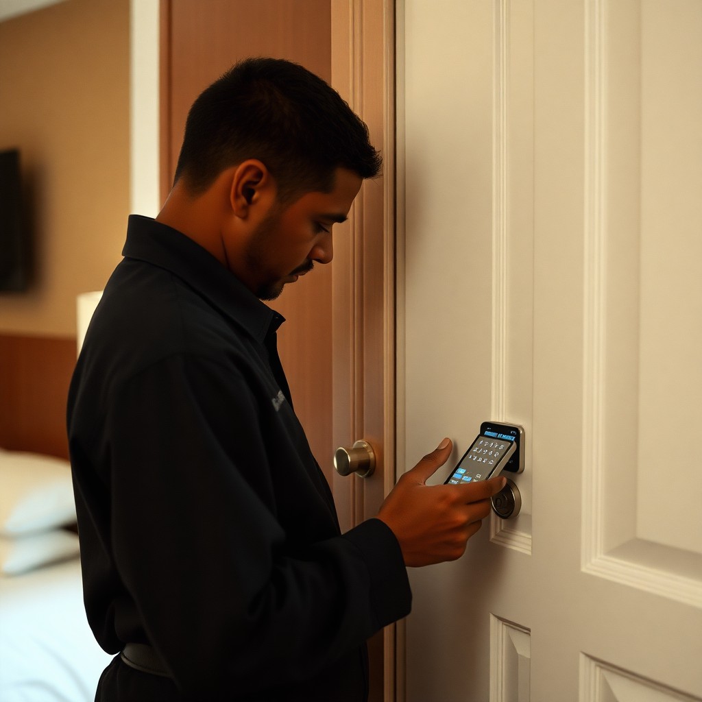 Locksmith Chick hotel lock service on-site in Gulf Breeze, FL