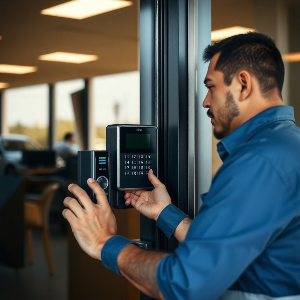 Locksmith Chick access control installation on-site in Holiday Isle, FL