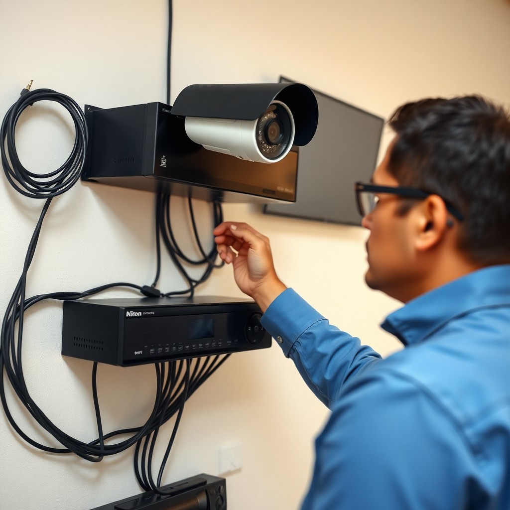 Locksmith Chick cctv installation on-site in Hurlburt Field, FL