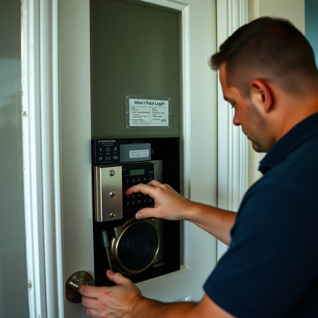 Locksmith Chick oracode & kaba lock service on-site in Hurlburt Field, FL