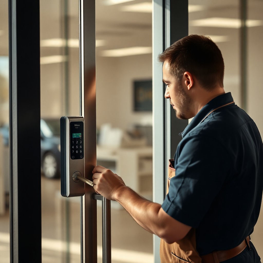 Locksmith Chick access control installation on-site in Kelly Plantation, FL