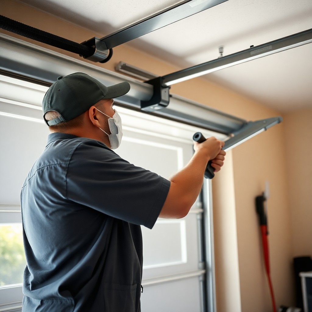Locksmith Chick garage door repair on-site in Kelly Plantation, FL