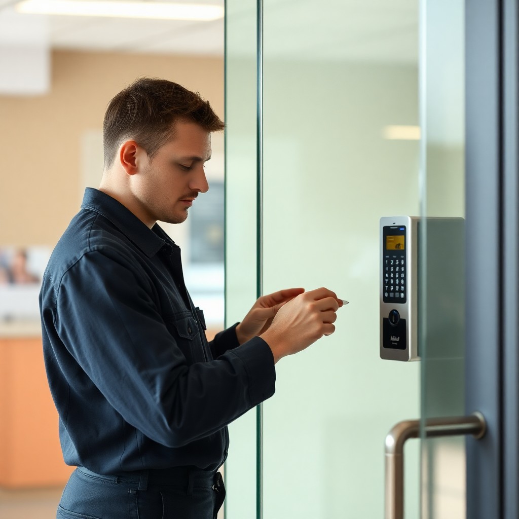 Locksmith Chick access control installation on-site in Mary Esther, FL