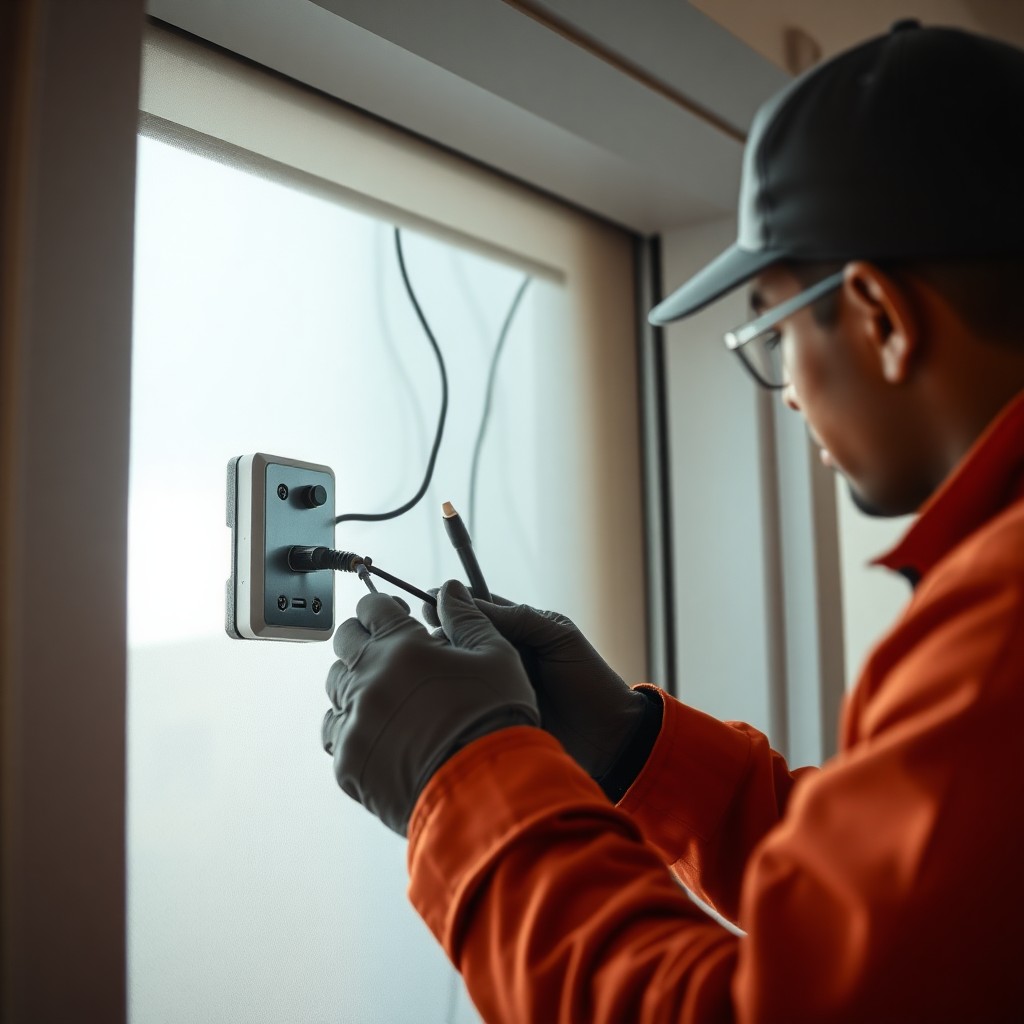 Locksmith Chick electronic lock service on-site in Milton, FL