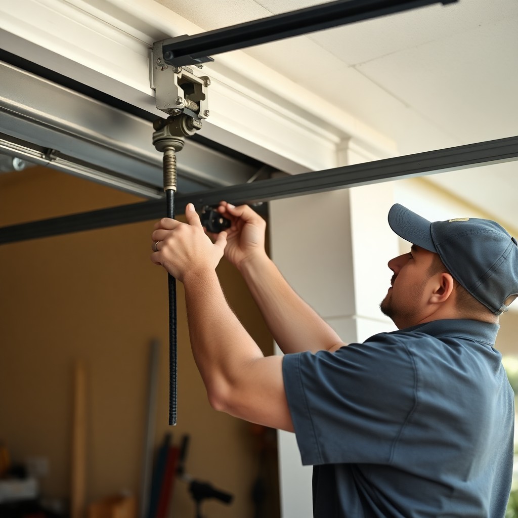 Locksmith Chick garage door repair on-site in Milton, FL
