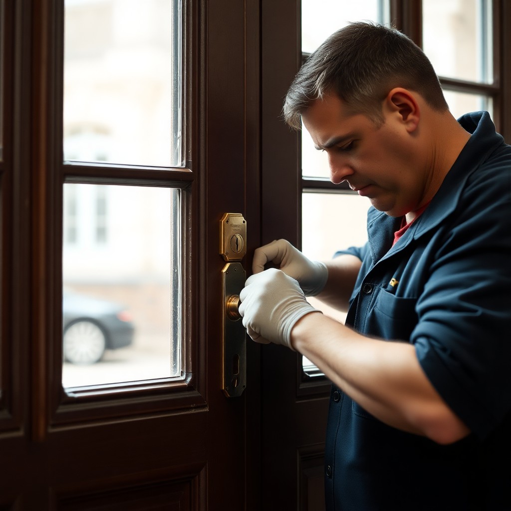 Locksmith Chick multipoint lock repair on-site in Milton, FL