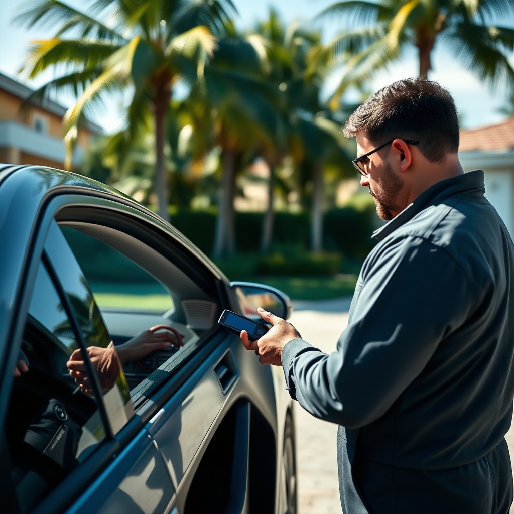 Locksmith Chick car key replacement on-site in Miramar Beach, FL