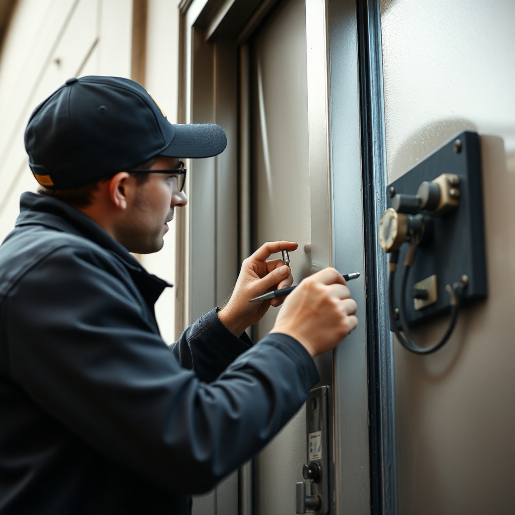 Locksmith Chick electronic lock service on-site in Miramar Beach, FL