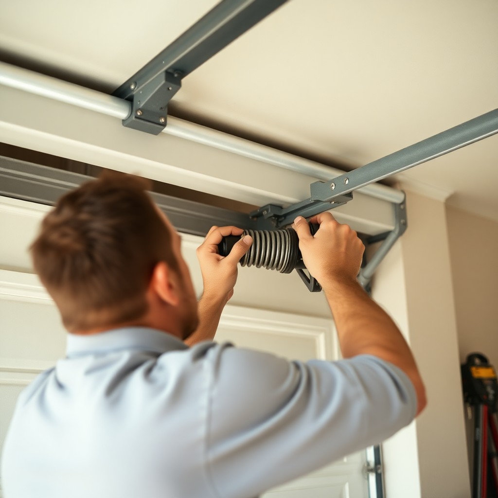 Locksmith Chick garage door repair on-site in Miramar Beach, FL