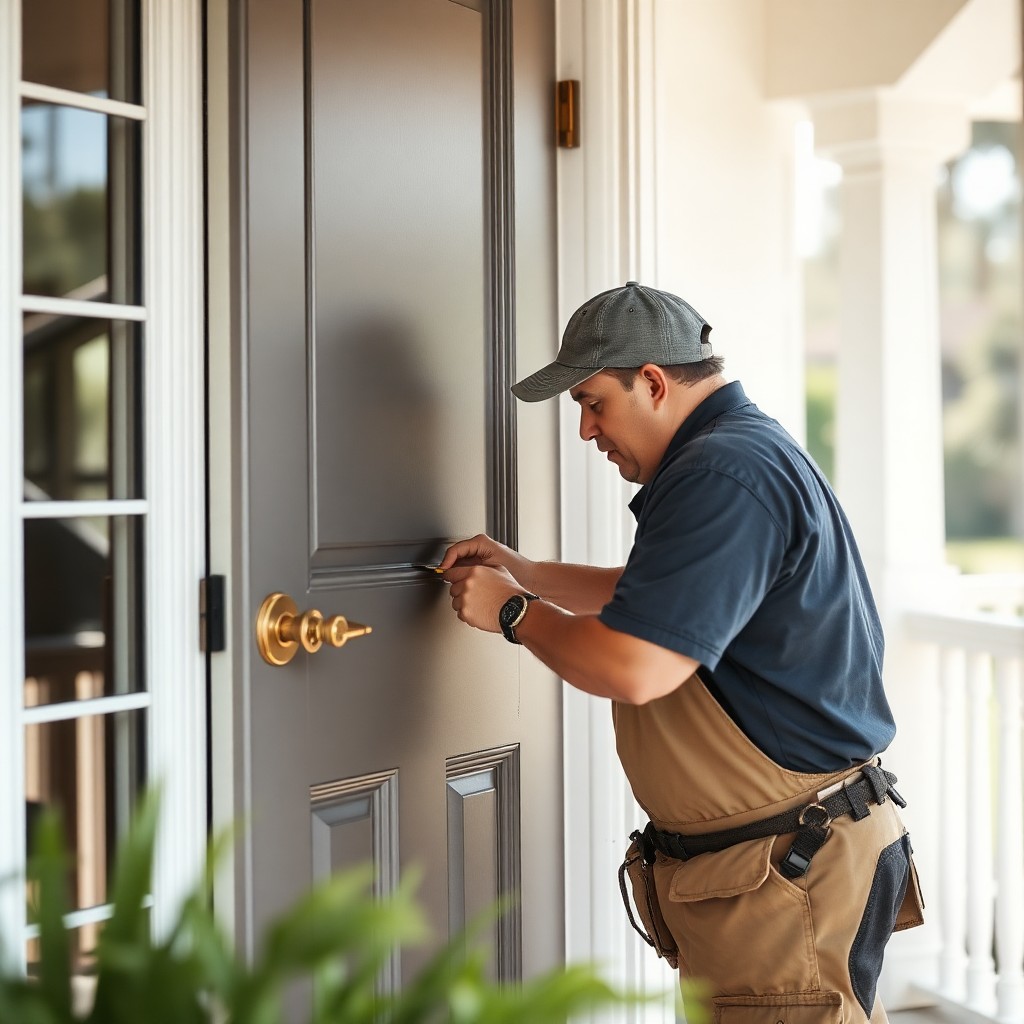 Locksmith Chick house lockout service on-site in Miramar Beach, FL