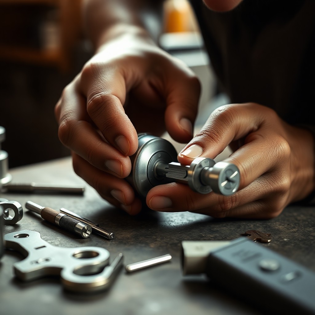 Locksmith Chick rekey service on-site in Miramar Beach, FL
