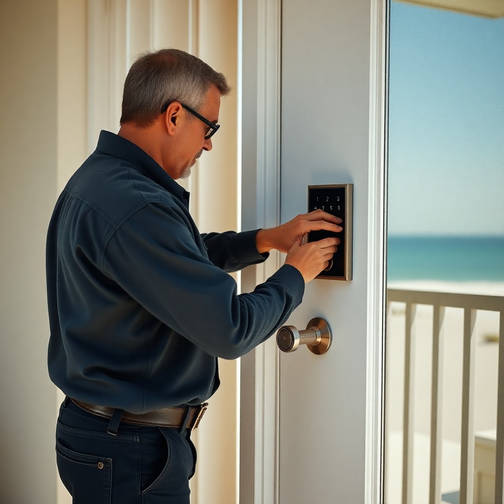 Locksmith Chick vacation rental locks on-site in Miramar Beach, FL